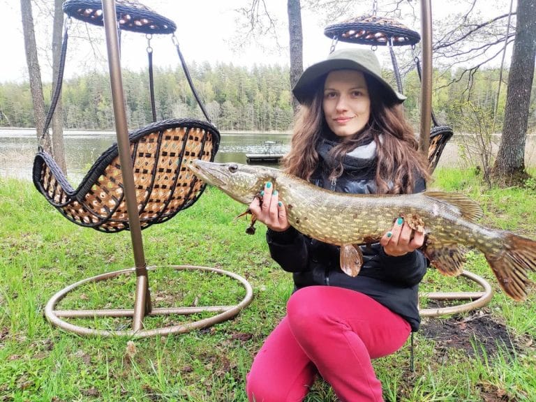 Pagavau lydeką 7.5Kg.